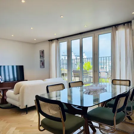 Cocoon 6p, Terrace With Eiffel Tower & Seine View Paris