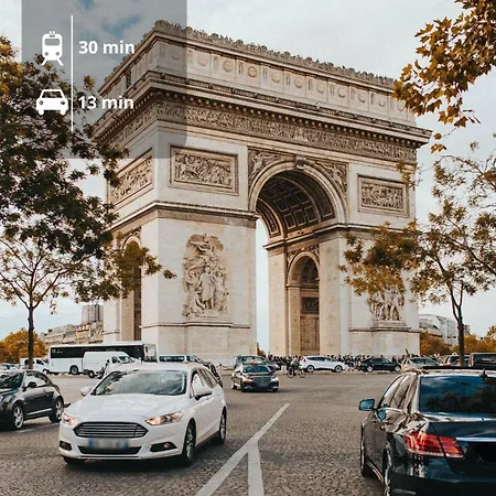 Appartamento Cocoon 6p, Terrace With Eiffel Tower & Seine View Parigi
